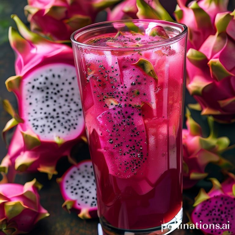 5 Benefits of Dragon Fruit Juice